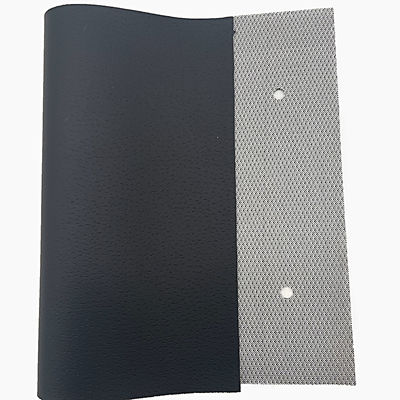 پارچه پوست PVC با 7 رنگ موجود در مخزن 50 یارد MOQ و ظرفیت تولید 100000 متر