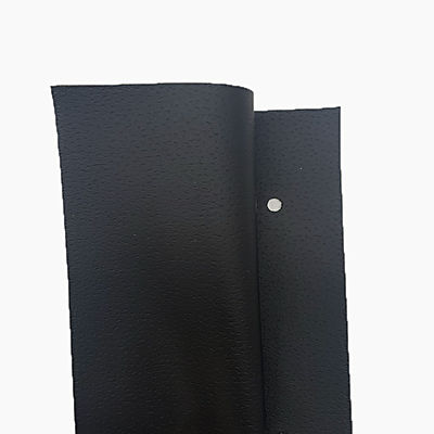 پارچه پوست PVC با 7 رنگ موجود در مخزن 50 یارد MOQ و ظرفیت تولید 100000 متر