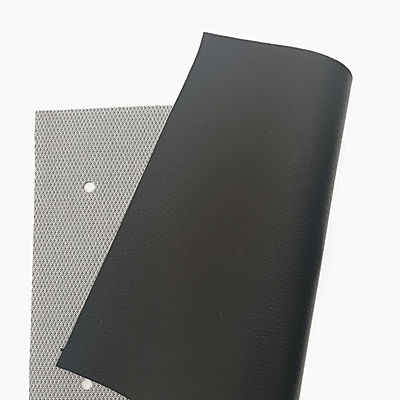 پارچه پوست PVC با 7 رنگ موجود در مخزن 50 یارد MOQ و ظرفیت تولید 100000 متر