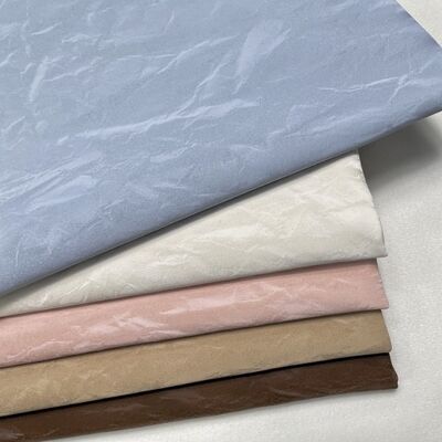 بافت PU ابریشم سوئید چرم مصنوعی برای کیف کفش کیف پول دفترچه یادداشت کیس تزئینات پارچه چرم جعلی برای پوشش مبلمان