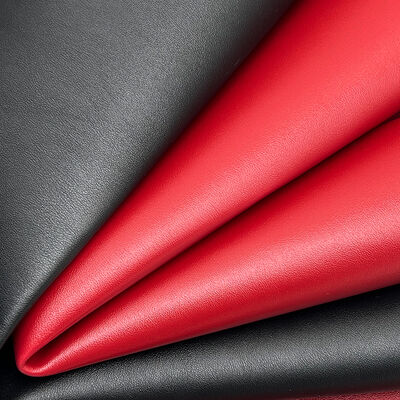 چرم مصنوعی طرح گوسفندی دو رو پی وی سی کشسان ضد آب برای کیف، سفره، کمربند، دکوراسیون، چرم مصنوعی