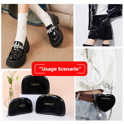 مواد چرم مصنوعی پی وی سی برای کیف، مبل، کفش، زیربشقابی، اثاثه یا لوازم داخلی خودرو، روکش صندلی خودرو، کمربند تزئینی خودرو