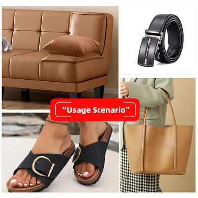 چرم مصنوعی طرح گاو و گوساله برای کیف، مبل، صندلی، کیف، کفش، زیرانداز میز، پارچه چرم مصنوعی تزئینی خودرو