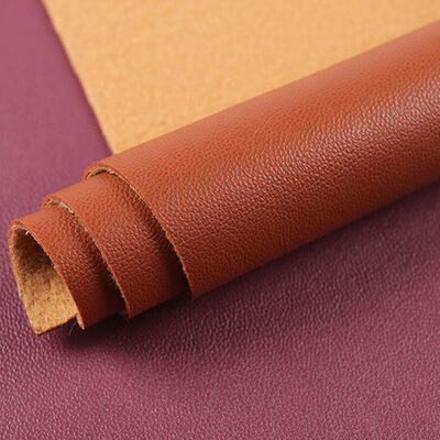 ECO SEMI PU Sheep Grain Synthetic Leather for Sofa Chair Bag Shoes Table Mat Decorative Car Faux Leather Fabric