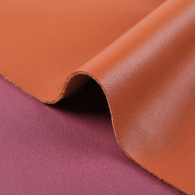 ECO SEMI PU Sheep Grain Synthetic Leather for Sofa Chair Bag Shoes Table Mat Decorative Car Faux Leather Fabric