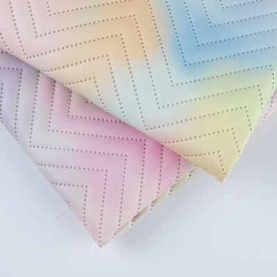 پارچه چرم مصنوعی طرح‌دار وینیل برای مبل