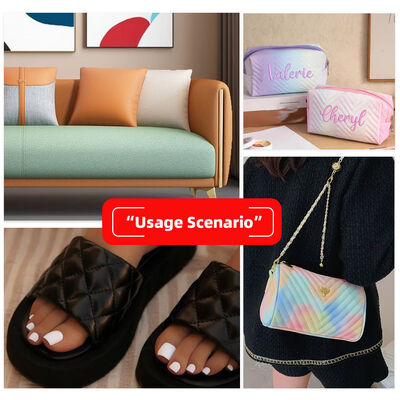 پارچه چرم مصنوعی طرح‌دار وینیل برای مبل