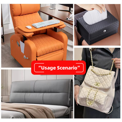 PVC 3mm Sponge Textured Faux/Synthetic Leather Anti-Scratch Waterproof Soft Furniture Cover for Sofas Massage Chairs Car Seats