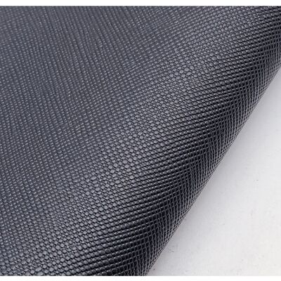 Hot-sale Pvc Classic Cross Pattern Grain  Artificial Synthetic Leather Cheap Price Chair Sofa Shoes Car Foot Mat Faux Leather