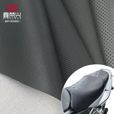 الگوهای لچکدار پی وی سی رنگ آمیزی پوست مصنوعی برای صندلی موتورسیکلت پوشه های صندلی ماشین های موتورسیکلت