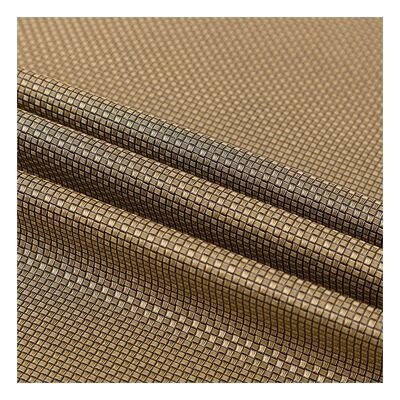 Pvc Metal Pearl Light Color Small Weave Pattern Artificial Synthetic Packaging Wallet Box Shoes Notebook Faux Leather Fabric