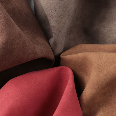 PU Frosted Yangbuck Nubuck Grain Synthetic Leather for Bag Shoes Wallet Decorate Notebooks Case Faux Leather Fabric