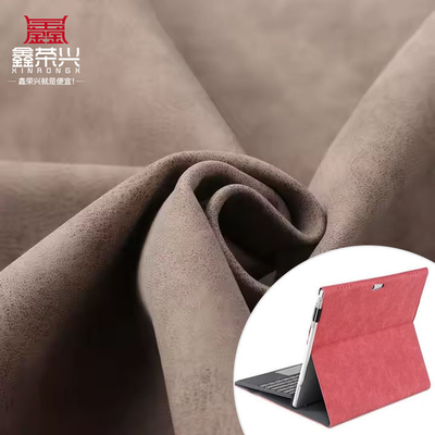 PU Frosted Yangbuck Nubuck دانه پوست مصنوعی برای کیف کفش کیف پول دکوراسیون دفترچه یادداشت ها کیس پارچه پوست جعلی