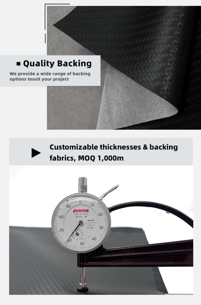 چرم مصنوعی طرح دار برجسته پی وی سی الاستیک برای روکش صندلی موتورسیکلت، دوچرخه، مبل، خودرو، مواد چرم مصنوعی 6