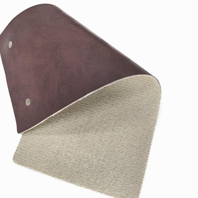 پنبه روغن اسب دیوانه شده PVC پوست مصنوعی مصنوعی برای صندلی کیف مبل کیف صندلی ماشین کمربند صندلی پارچه چرم جعلی 9