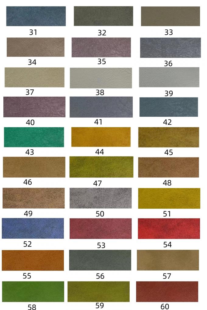 پنبه روغن اسب دیوانه شده PVC پوست مصنوعی مصنوعی برای صندلی کیف مبل کیف صندلی ماشین کمربند صندلی پارچه چرم جعلی 13