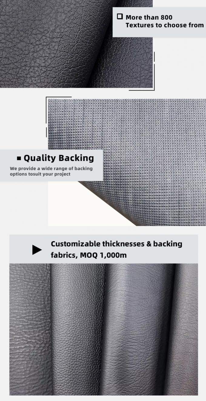 چرم پی وی سی مقاوم در برابر سایش برای مبلمان با عرض 140 سانتی متر 5