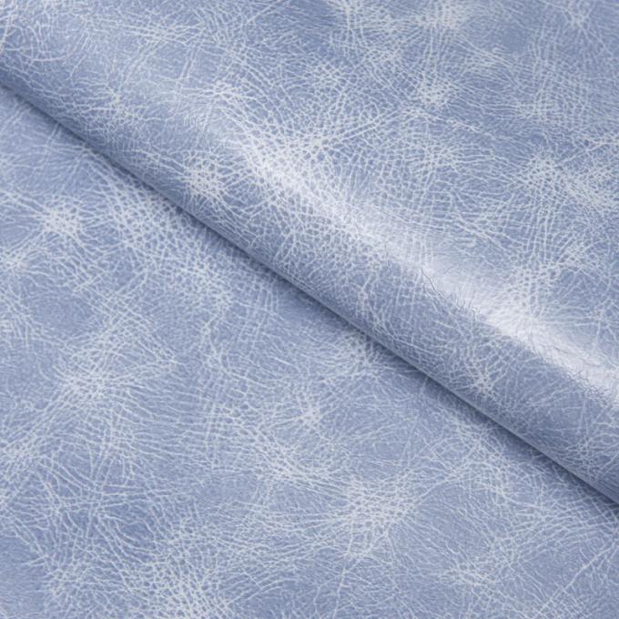 1.5mm PVC چرم با پشت پرده سوئید برای مبلمان و کیسه ها 7