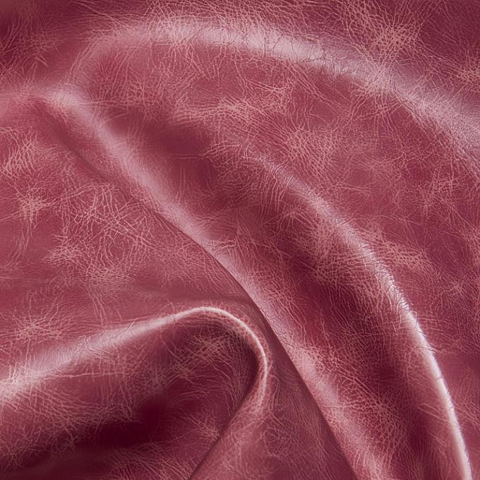 1.5mm PVC چرم با پشت پرده سوئید برای مبلمان و کیسه ها 8