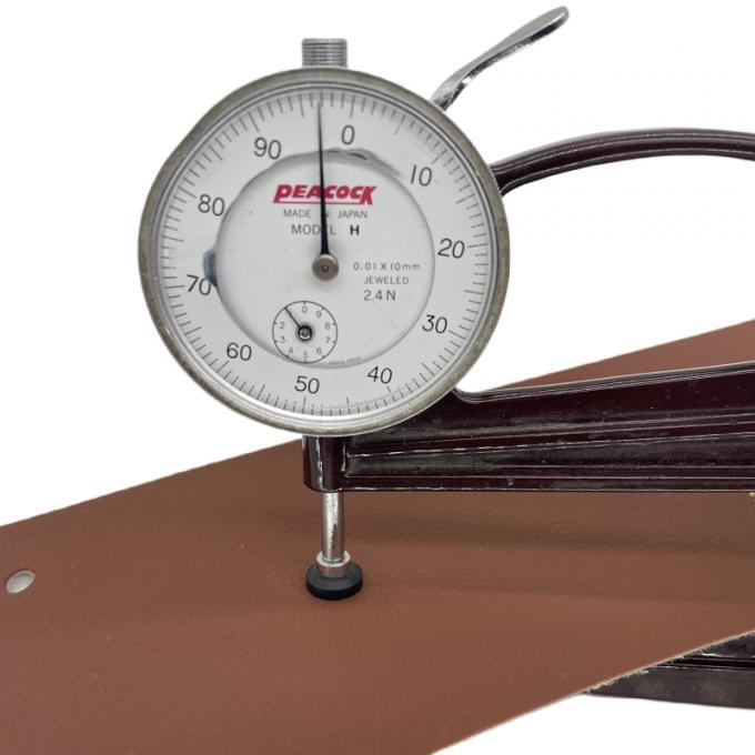 PVC مقاومت در برابر سفت شدن چرم برجسته برای صندلی ماشین پوشش 54 "عریض 10