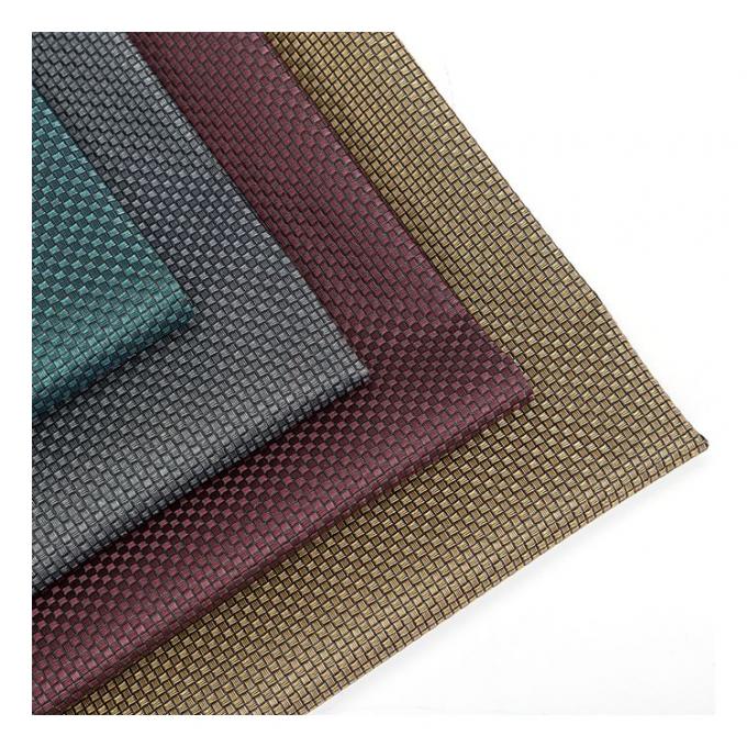 پی وی سی فلزی مروارید رنگ روشن الگوی بافت کوچک بسته بندی مصنوعی کیف پول جعبه کفش دفترچه یادداشت پارچه چرم جعلی 7