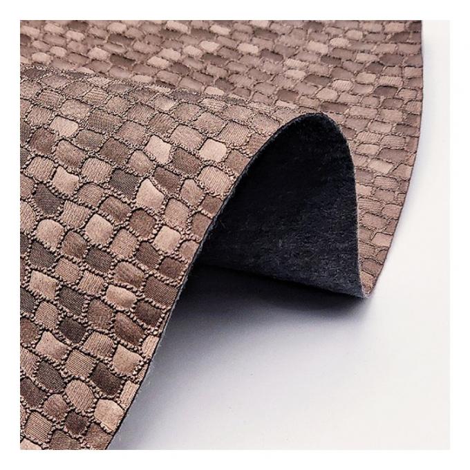 عمده فروشی پی وی سی طرح دانه سنگی مرواریدی چرم مصنوعی مصنوعی بسته بندی کیف پول جعبه کفش دفترچه یادداشت پارچه چرم مصنوعی 7