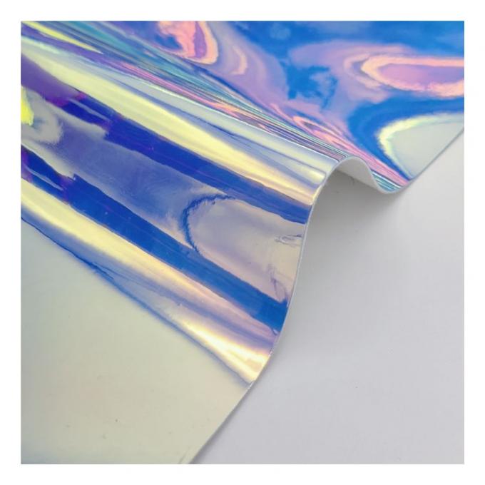 چرم مصنوعی رنگین&zwnj;کمانی هولوگرافی متالیک آینه&zwnj;ای رنگارنگ کیف کفش کیف دستی دفترچه یادداشت پارچه چرمی 11