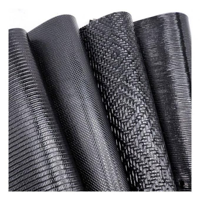طرح بلند درخشنده Pvc چرم مصنوعی مدل حیوانات کفش و کیف ها پارچه چرم جعلی 6