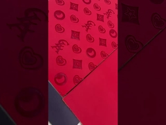 PU پوست مصنوعی فشرده شده برای کیسه کفش بسته بندی تخته میز پارچه پوست مصنوعی ساختگی